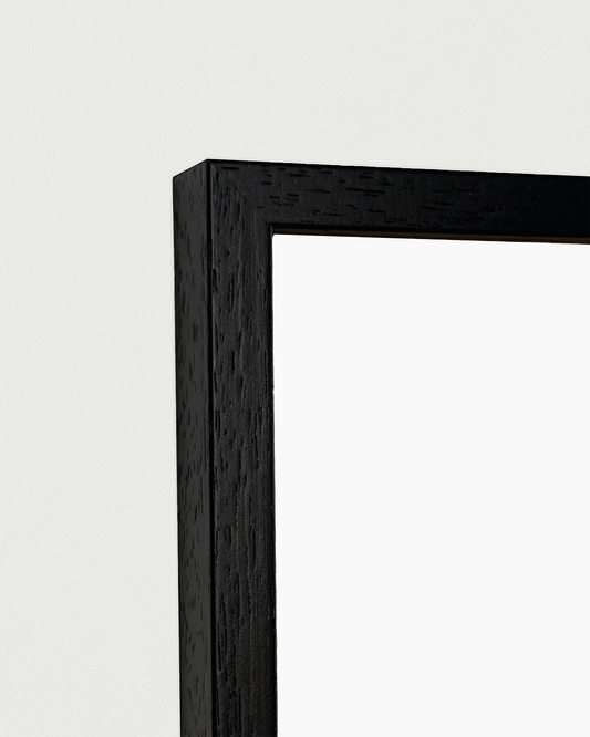 Black Wood Frame - Solid wood