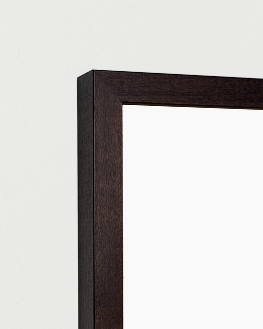 Dark Brown Frame - Solid wood