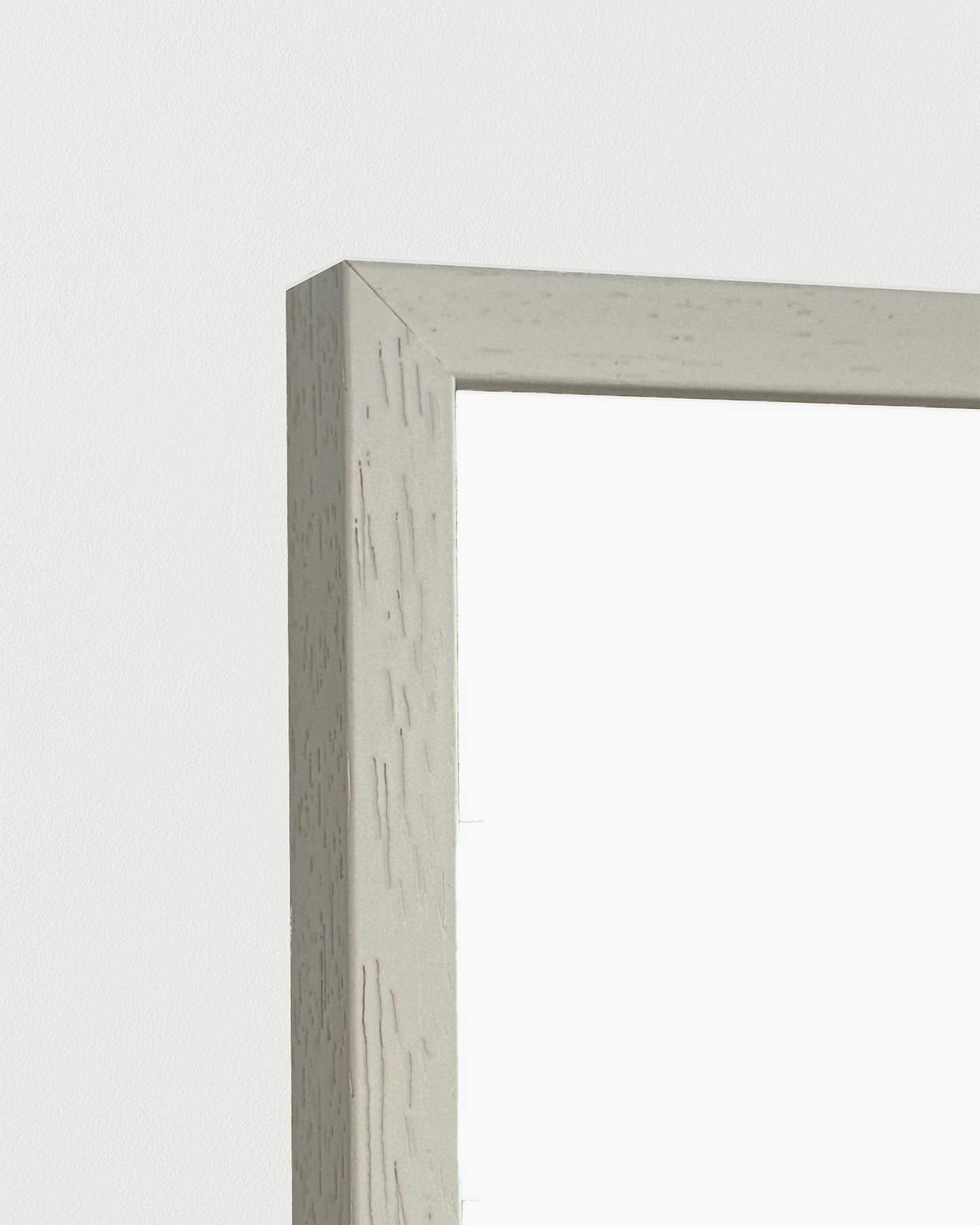 White Wood Frame - Solid wood
