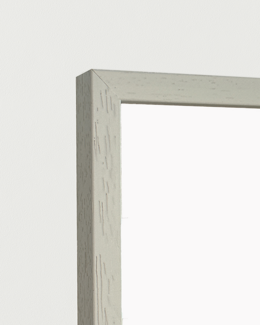 White Wood Frame - Solid wood