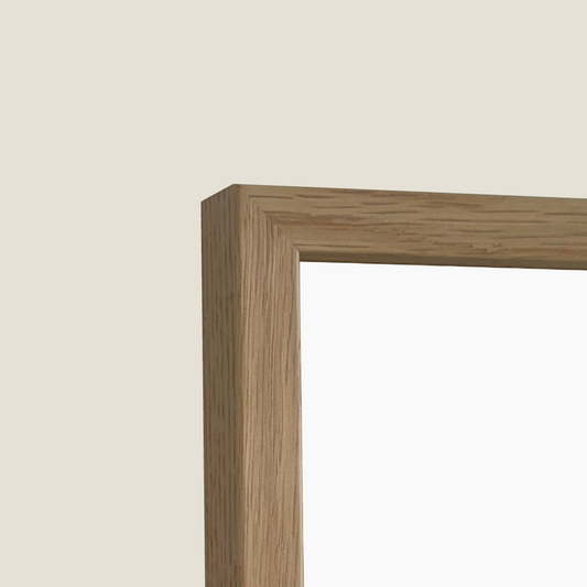 Egetræ - Solid træ ramme